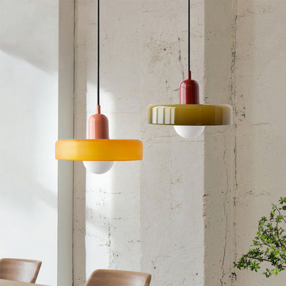 Lunaris - Coloured Glass Pendant Lamp