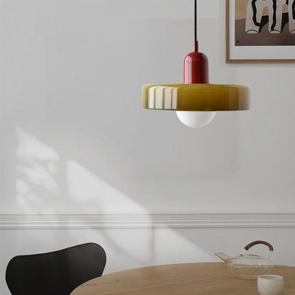 Lunaris - Coloured Glass Pendant Lamp