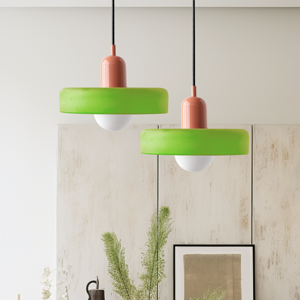 Lunaris - Coloured Glass Pendant Lamp