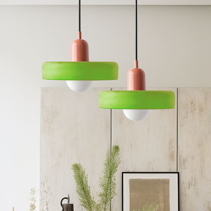 Lunaris - Coloured Glass Pendant Lamp