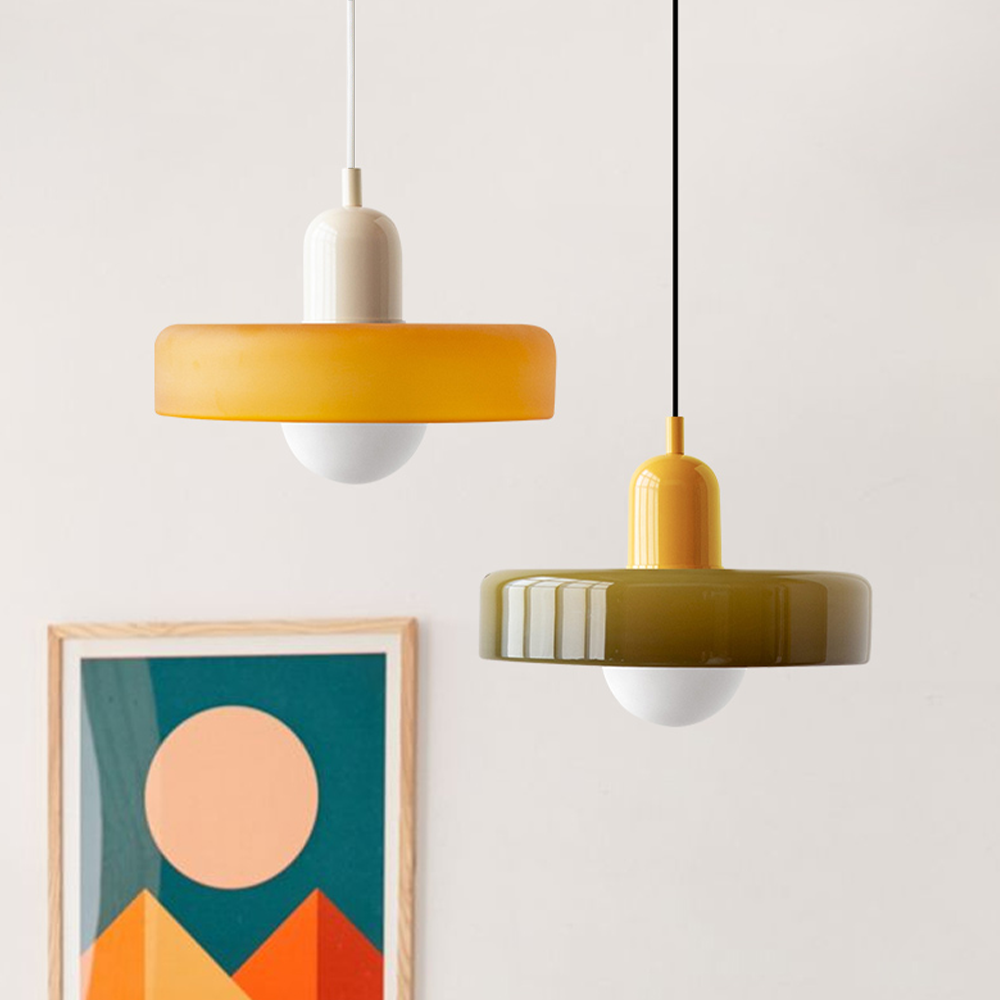 Lunaris - Coloured Glass Pendant Lamp