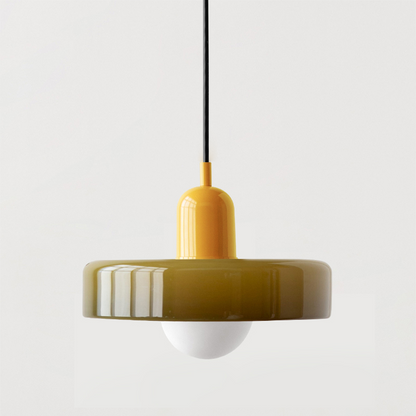 Lunaris - Coloured Glass Pendant Lamp