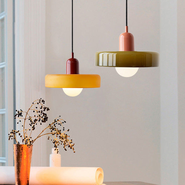 Lunaris - Coloured Glass Pendant Lamp